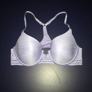 Victoria Secret front latch lavender bra 34 C